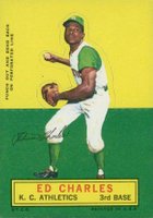 1964 Topps Stand-Up # Ed Charles Baseball Card