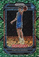 2022 Panini Prizm Monopoly #63 Chet Holmgren Green Money Shimmer Basketball Card