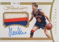 2014 Panini Flawless Momentous Autograph Memorabilia #MA-SK Steve Kerr Gold Basketball Card