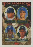 1993 Topps #701 Top Prospects Catchers Colorado Rockies Inaugural Baseball Card