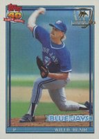 1991 Topps Desert Shield #191 Willie Blair Baseball Card