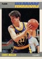 1987 Fleer #77 Chris Mullin Basketball Card