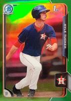 2015 Bowman Draft #75 Kyle Tucker Chrome-Green Refractor Baseball Card