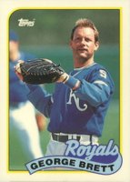 1989 Topps Tiffany #200 George Brett Baseball Card