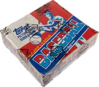 1981 Topps #CPB Cello Pack Box 24 Packs Baseball Card