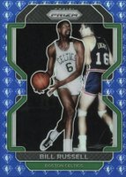 2021 Panini Prizm #254 Bill Russell NBA 75th Prizm Basketball Card