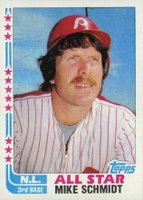1982 Topps #339 Mike Schmidt Baseball Card