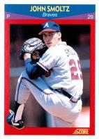 1990 Score Superstars #35 John Smoltz Baseball Card