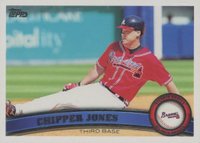 2011 Topps #169 Chipper Jones Baseball Card