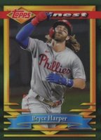 2021 Topps Finest Flashbacks #143 Bryce Harper Baseball Card
