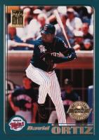 2001 Topps #136 David Ortiz Home Team Advantage Baseball Card