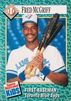1990 S.I. For Kids #172 Fred McGriff Baseball Card
