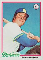 1978 Topps #396 Bob Stinson Baseball Card
