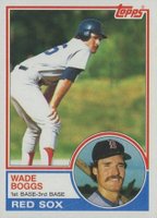 1983 Topps #498 Wade Boggs Baseball Card