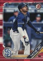 2019 Bowman Paper Prospects #BP25 Fernando Tatis Jr. Red Baseball Card