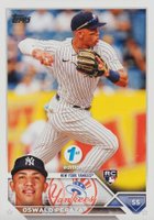2023 Topps 1st Edition #94 Oswald Peraza Baseball Card
