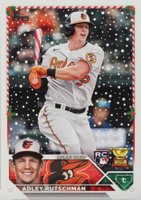 2023 Topps Holiday #H50 Adley Rutschman SP Baseball Card