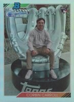 2023 Bowman's Best 1992 Bowman By Randy Johnson #92RJ1 Corbin Carroll Baseball Card