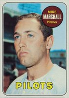 1969 Topps #17 Mike G. Marshall Baseball Card
