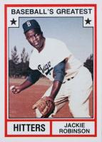 1982 TCMA Baseball's Greatest Hitters #5 Jackie Robinson Baseball Card