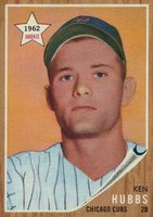 1962 Topps #461 Ken Hubbs Baseball Card