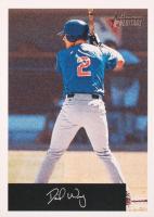 2002 Bowman Heritage #182 David Wright Black Box Baseball Card