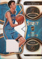 2022 Panini Select Draft Selections Memorabilia #DSMCH Chet Holmgren Basketball Card