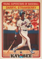 1986 Kaybee Young Superstars #31 Darryl Strawberry Baseball Card