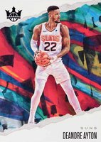 2019 Panini Court Kings #66 DeAndre Ayton Amethyst Basketball Card