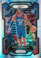 2023 Panini Prizm #294 Ricky Council IV Hyper Basketball Card