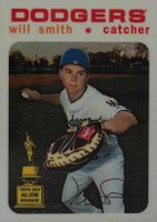 2020 Topps Heritage #285 Will Smith Chrome-White Refractor Baseball Card