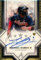 2023 Topps Five Star Autographs #FSAMHA Michael Harris II Baseball Card