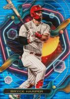 2023 Topps Cosmic Chrome #19 Bryce Harper Blue Moon Baseball Card