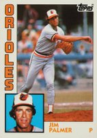 1984 Topps Tiffany #750 Jim Palmer Baseball Card
