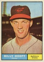 1961 Topps #256 Billy Hoeft Baseball Card