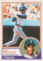 1983 O-Pee-Chee #66 Lou Whitaker Baseball Card