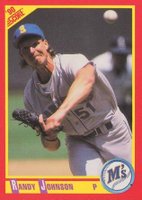 1990 Score #415 Randy Johnson Baseball Card