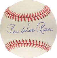 1999 Hall of Fame Autographs # Pee Wee Reese Ball Baseball Card