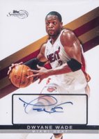 2008 Topps Signature Autographs #TSADWA Dwyane Wade Basketball Card