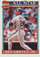 1991 Topps Micro #392 Ken Griffey Jr. All-Star All-Star Baseball Card