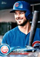 2018 Topps #500 Kris Bryant Holding Bat Baseball Card