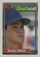 1992 Topps #276 Shawn Green Baseball Card