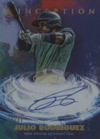 2021 Bowman Inception Primordial Prospects Autographs #PPAJR Julio Rodriguez Baseball Card