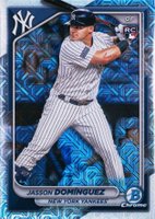 2024 Bowman Chrome Mega Box #94 Jasson Dominguez Baseball Card