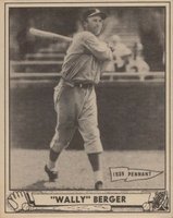 1940 Play Ball #81 Wally Berger Baseball Card
