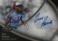 2020 Topps Tier One Talent Autographs #T1TATR Tim Raines Baseball Card