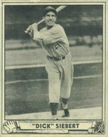 1940 Play Ball #192 Dick Siebert Baseball Card