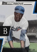 2012 Topps A Cut Above #ACA22 Jackie Robinson Baseball Card
