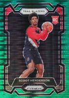 2023 Panini Prizm #141 Scoot Henderson Green Pulsar Basketball Card
