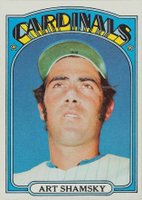 1972 Topps #353 Art Shamsky Baseball Card